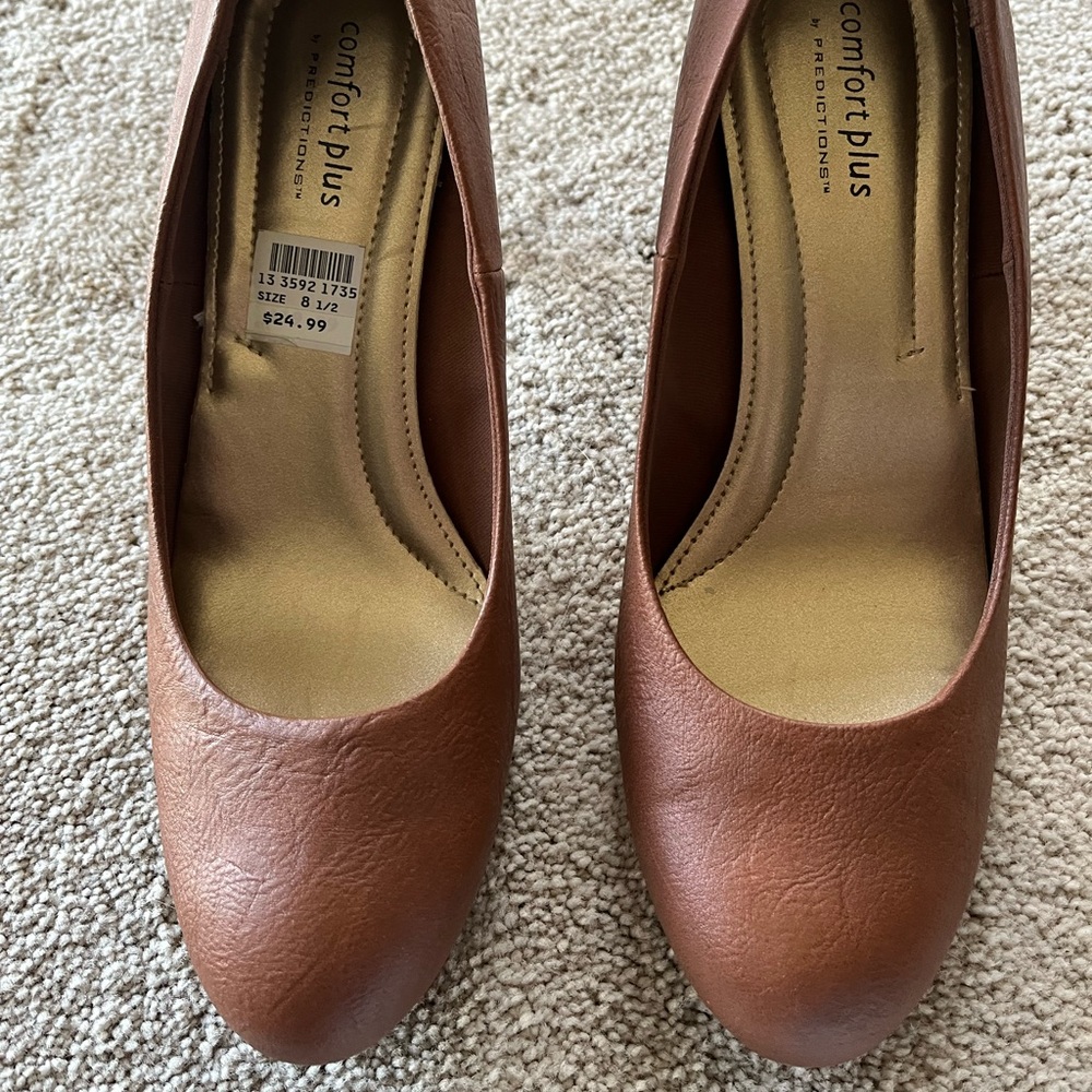 Light Brown High Heels, Pumps - hardly worn